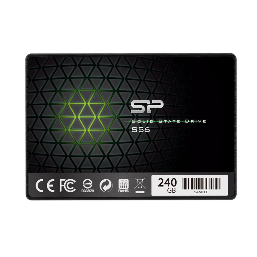 SSD 2.5" SATA-III Silicon Power  240Gb  Slim  S56 (SP240GBSS3S56B25)