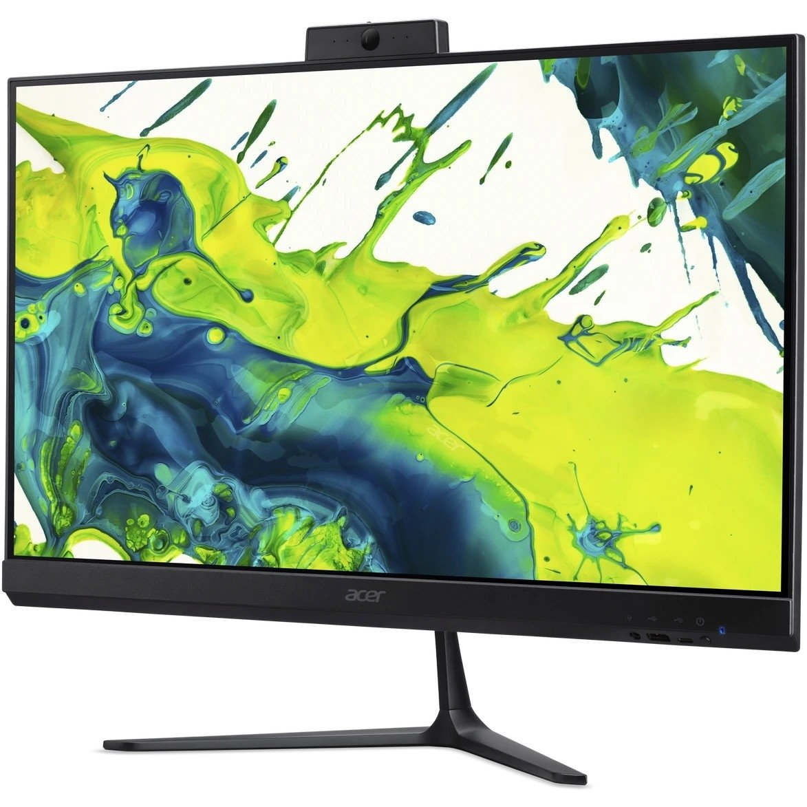 Acer Aspire C24B [DQ.BSZCD.002] Black 23.8" {FHD   Ultra 5 225u/16GB DDR5/SSD 512GB//kb&m(wls)/Eshell}