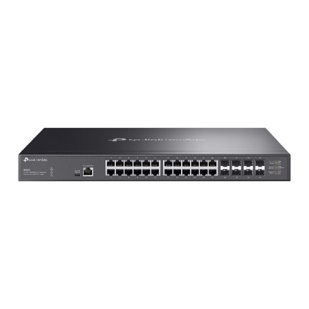 TP-Link SX3832 Omada управляемый коммутатор уровня L2+ c 24 портами 10 Гбит/с и 8 портами SFP+