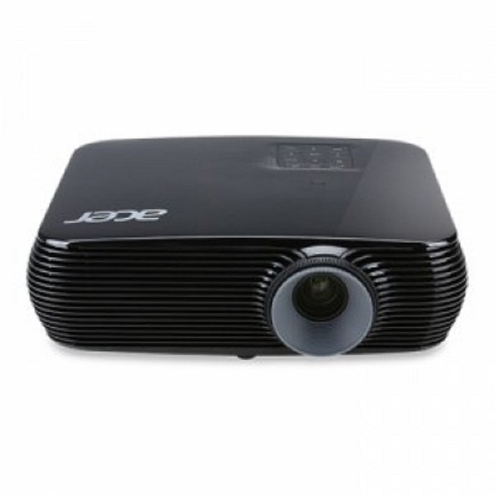 Проектор Acer - X1228H, 1024x768 (XGA), 4:3, DLP, 4500lm, 20000:1, 1x HDMI, 1x VGA in, 1x VGA out, 1x CVBS in, 1x miniJack audio out, 1x miniJack audio in, RS-232, speakers, чёрный, MR.JTH11.001