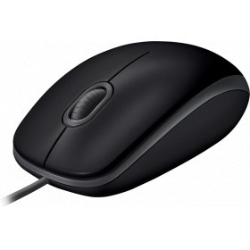910-005508 Мышь Logitech B110 SILENT черный/серый [оптическая (1000dpi) USB2.0 для ноутбука (2but)]