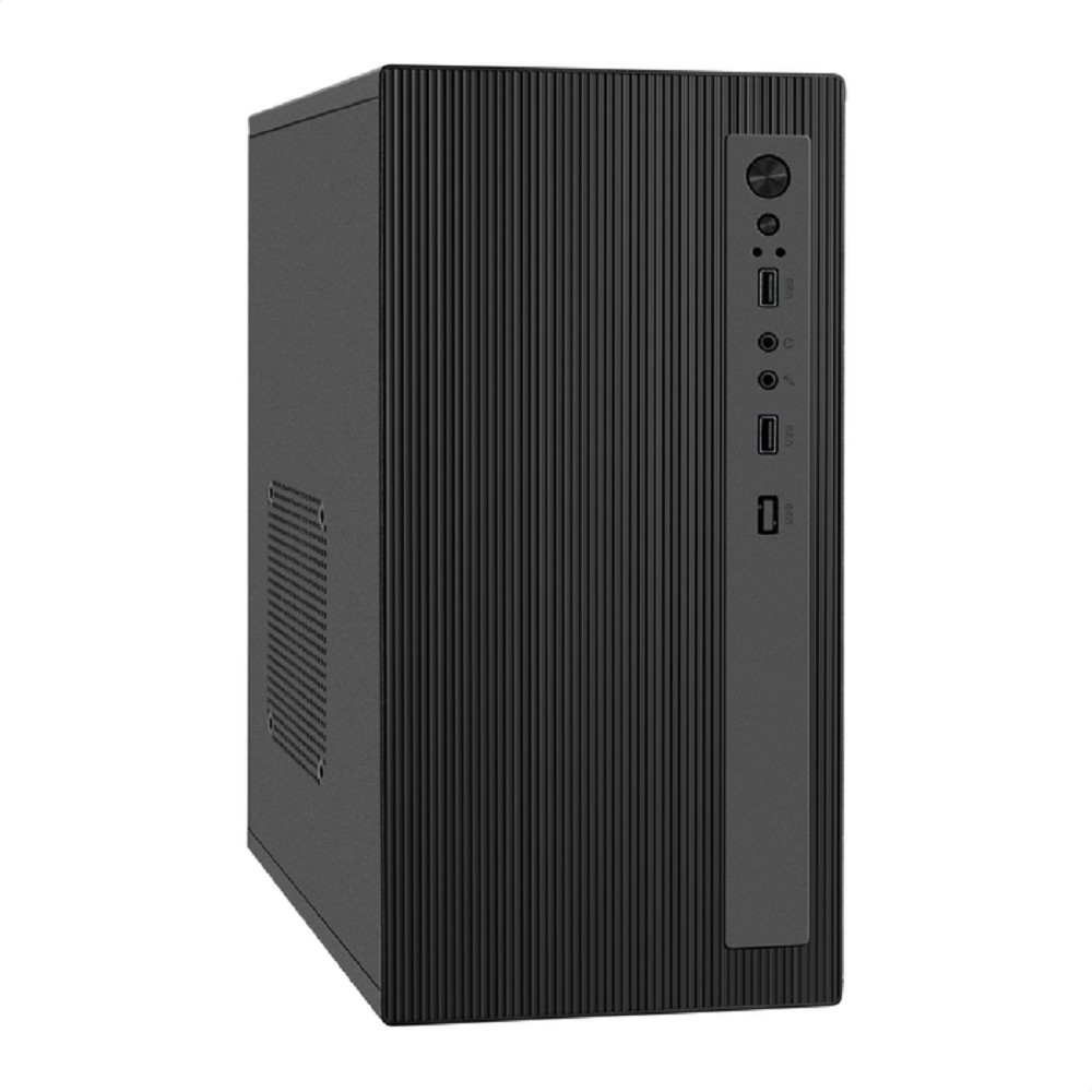 Exegate EX299399RUS Корпус Minitower ExeGate BAA-303M-AA500 (mATX, БП AA500 с вент. 8см, 2*USB, HD Audio, черный)