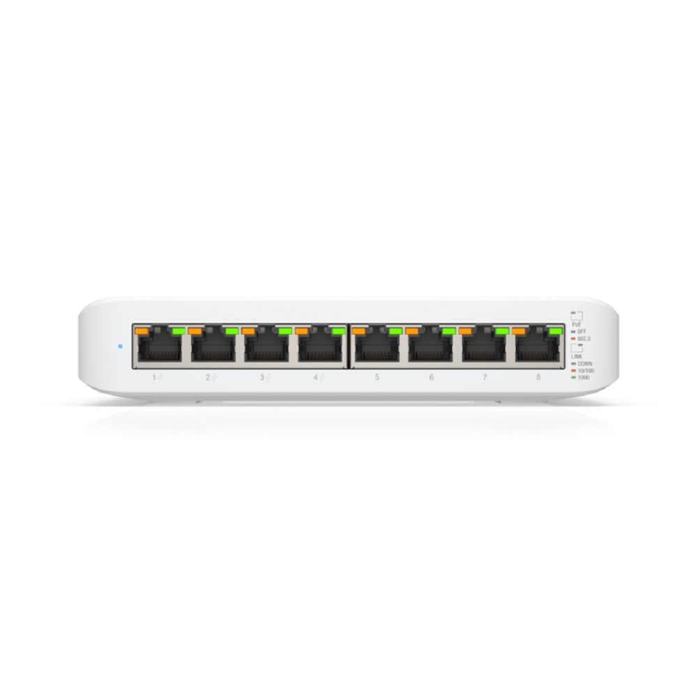 UBIQUITI USW-lite-8-POE PoE-коммутатор, UniFi Switch Lite 8 POE USW-lite-8-POE