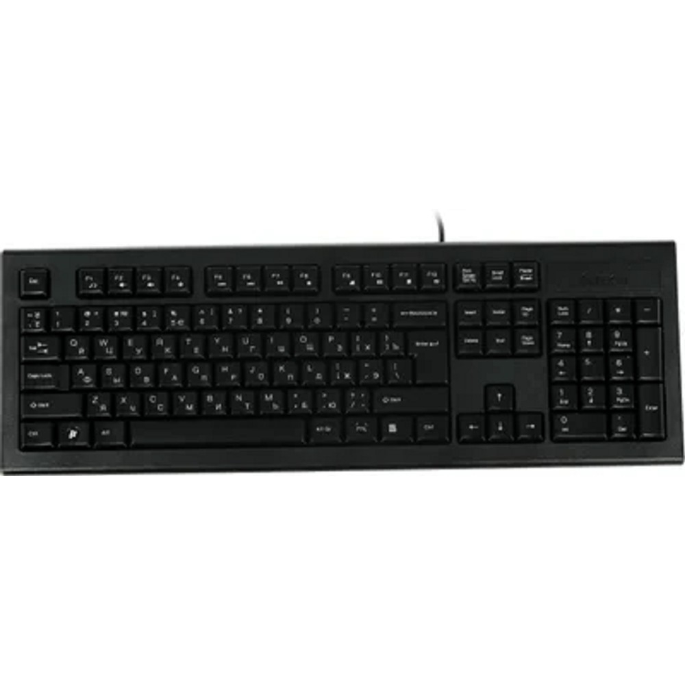 A-4Tech Клавиатура + мышь KR-8520D черный USB Комплект [477615]