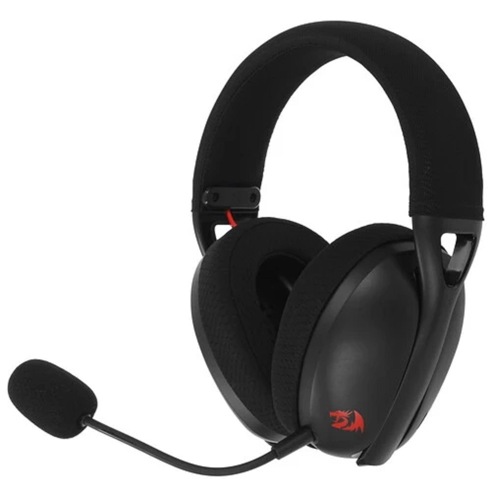 Гарнитура Redragon Ire Pro чёрный, беспроводная + проводная, Bluetooth / USB, до 25 ч