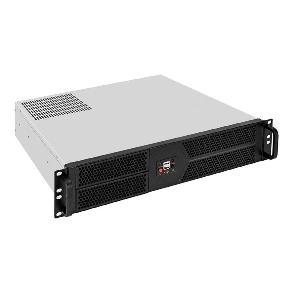 Exegate EX299988RUS Серверный корпус ExeGate Pro 2U400-04 <RM 19", высота 2U, глубина 400, БП 900PAS, 2*USB>