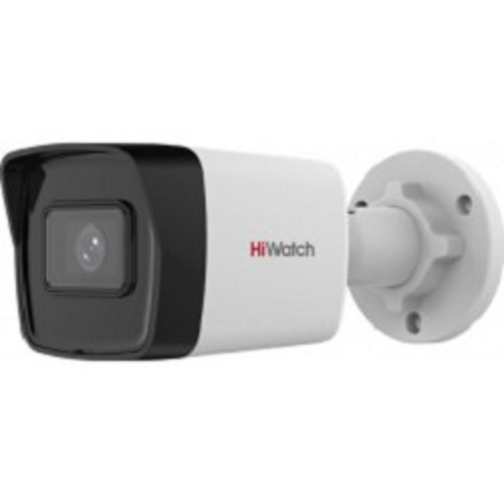 Камера видеонаблюдения HiWatch - IPC-B020, IP-камера, 1920 x 1080, 2.8мм F2.2, CMOS 1/2.9", angle of view 112°, 30fps, 10/100Mb/s, IR range 30m, IP67, IPC-B020(C)(2.8MM)