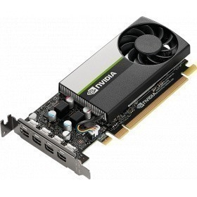 Видеокарта PNY PCI-E 3.0 T1000 NVIDIA T1000 4Gb 128bit GDDR6 1065/10000 mDPx4 HDCP Bulk low profile