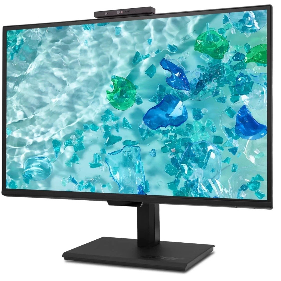 LCD Acer 23.8" B248YGbemiqprcuzx Black {IPS 1920x1080 120Hz 4ms 300cd HDMI2.0 DisplayPort1.2 DP(Out) USB-C(PD100W) RJ45 3xUSB3.2 Webcam 2x5W Pivot VESA}