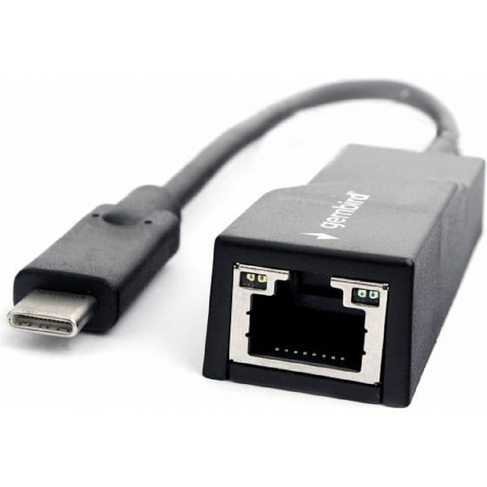 <085044> Сетевая карта USB-C Gembird A-CM-LAN-01 Fast Ethernet Adapter 10/100/1000 Мбит/сек [A-CM-LAN-01]
