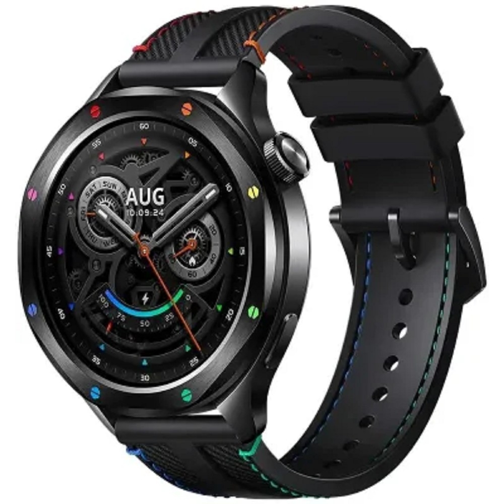 Смарт-часы Xiaomi Watch S4 47мм 1.43" AMOLED корп.черный рем.черный (BHR9199GL)
