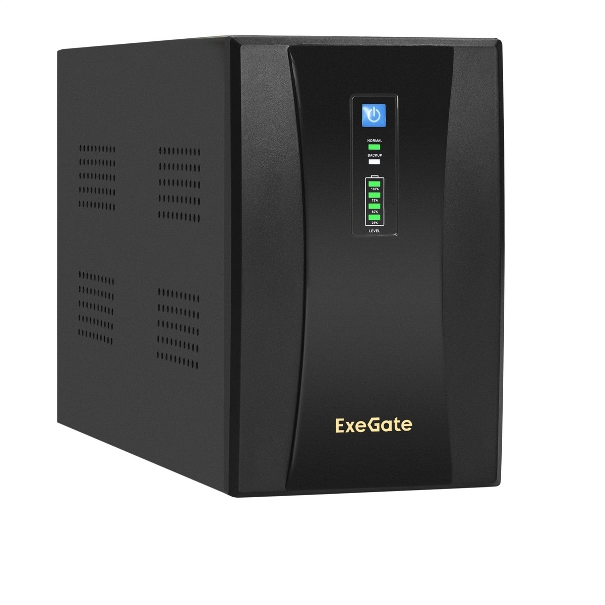 Источник бесперебойного питания ExeGate EX292611RUS SpecialPro UNB-2200.LED.AVR.1SH.2C13.RJ.USB 2200VA/1300W, LED, AVR,1*Schuko+2*C13, RJ45/11, USB, металлический корпус, черный
