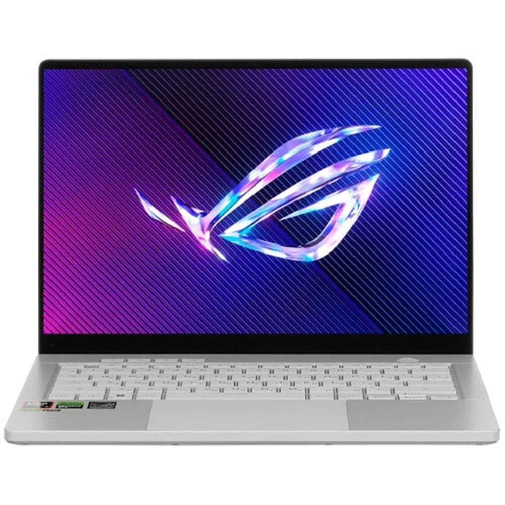 ASUS ROG Zephyrus G14 GA403UU-QS077 [90NR0HZ2-M003S0] Platinum White 14" {2880x1800 OLED  Ryzen 7 8845HS(3.8Ghz)/16384Mb/1024PCISSDGb/RTX4050(6144Mb)/DOS}