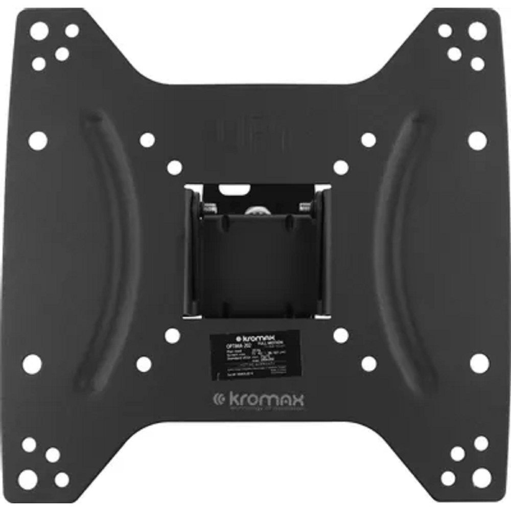 Kromax OPTIMA-202 black {Кронштейн для LED/LCD телевизоров 15"-42", max 25 кг, настенный, 3 ст свободы, наклон +5°-12°, поворот ±30°, от стены 68.5 мм, max VESA 200x200 мм}