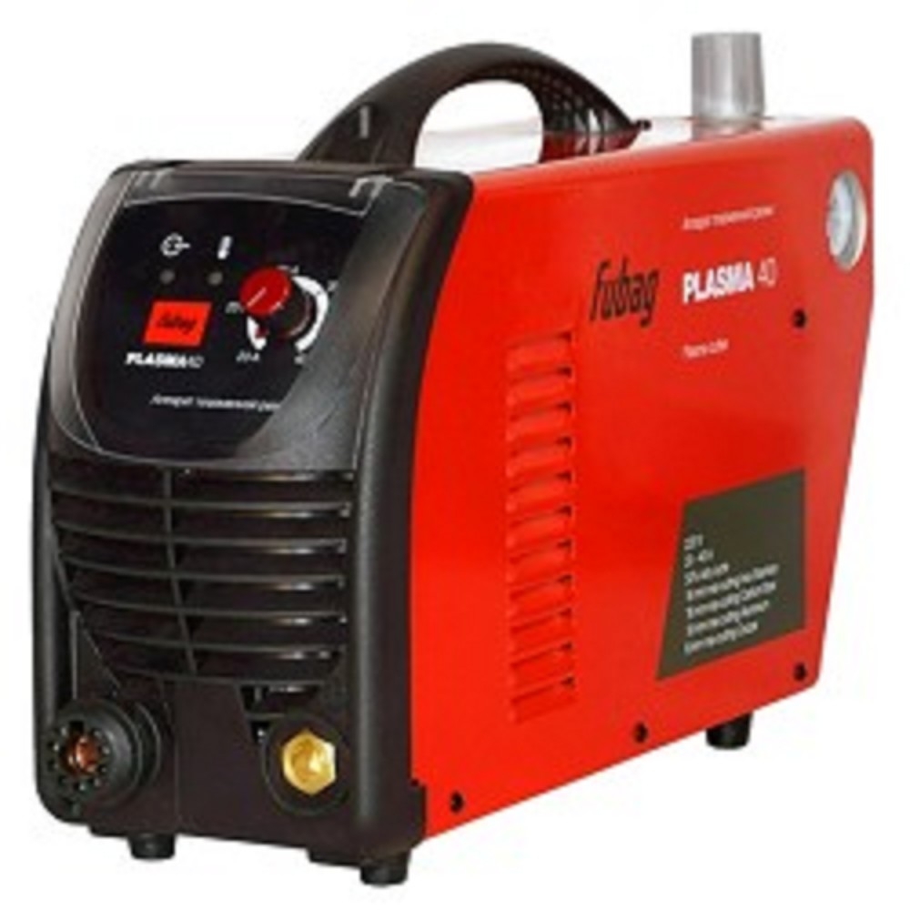 FUBAG PLASMA 40 (31460) + горелка FB P40 6m (38467) [31460.1] { В 220,  Квт 5.2 Макс.  16мм Вес, кг 7.6}