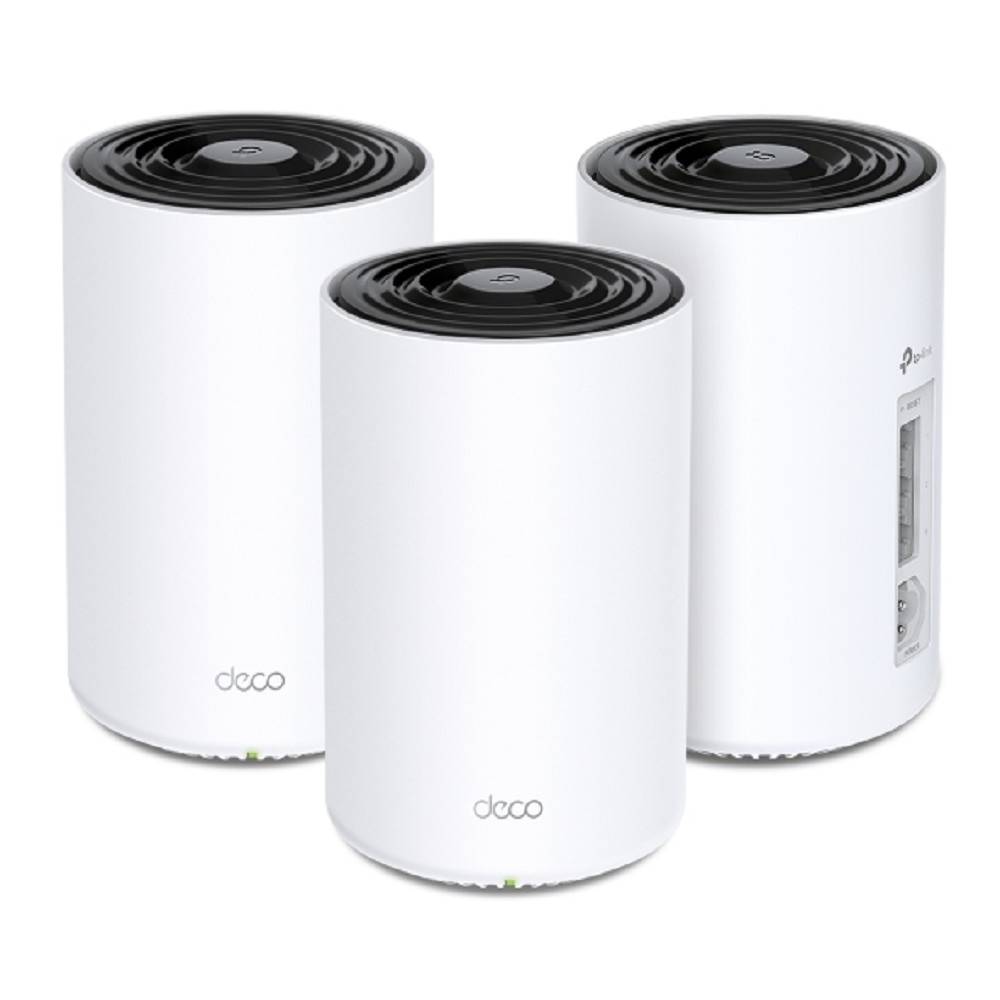 TP-Link Deco PX50(3-pack) AX3000 Домашняя Mesh-система Wi-Fi 6 с поддержкой Powerline G1500