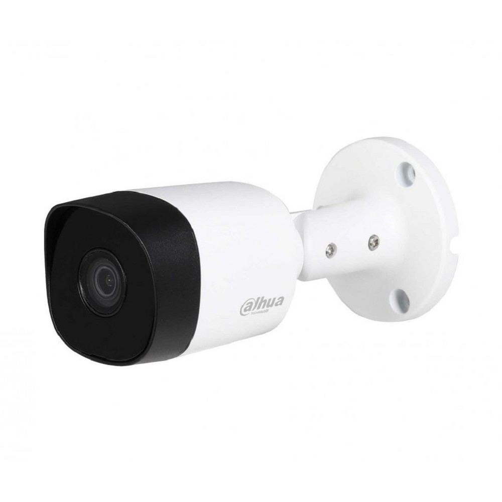 DAHUA DH-HAC-B2A51P-0280B-S2 Уличная цилиндрическая HDCVI-видеокамера 5Мп, 1/2.7” CMOS, объектив 2.8мм, ИК 20м, IP67, корпус: металл