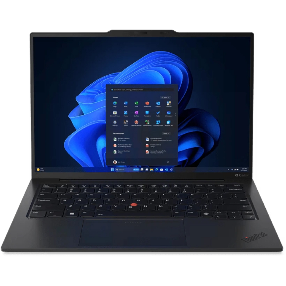 Lenovo ThinkPad X1 Carbon G12 [21KC0000CD_PRO] (КЛАВ.РУС.ГРАВ.) Black 14" {2.8K (2880x1800) OLED 400nits Ultra 7 155H/32GB/1TB SSD/LTE/W11Pro}