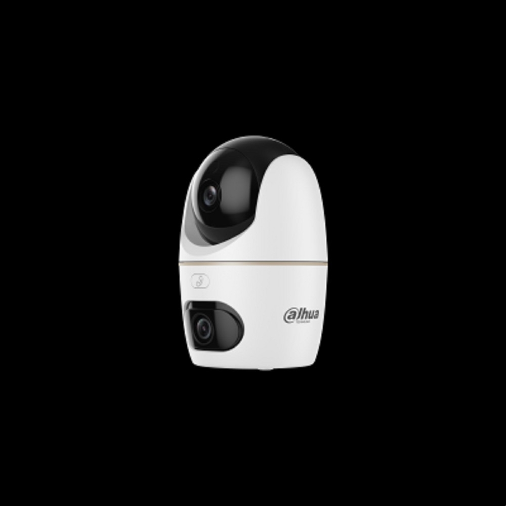 DAHUA DH-IPC-H5DP-5F-0360B Мини-PT IP-видеокамера с панорамным модулем с Wi-Fi 1/3" 5Мп CMOS, 3.6мм, ИК 30м (фиксированный модуль) 1/3" 5Мп CMOS,3,6мм, ИК 30м, Led 30м (PT-модуль)