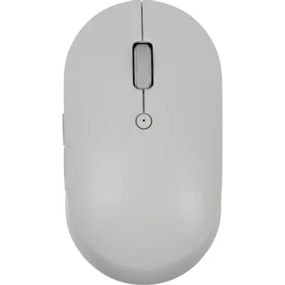 Мышь беспроводная Xiaomi Mi Dual Mode Wireless Mouse Silent Edition белый, 1300 dpi, радиоканал, Bluetooth, USB, кнопки - 5