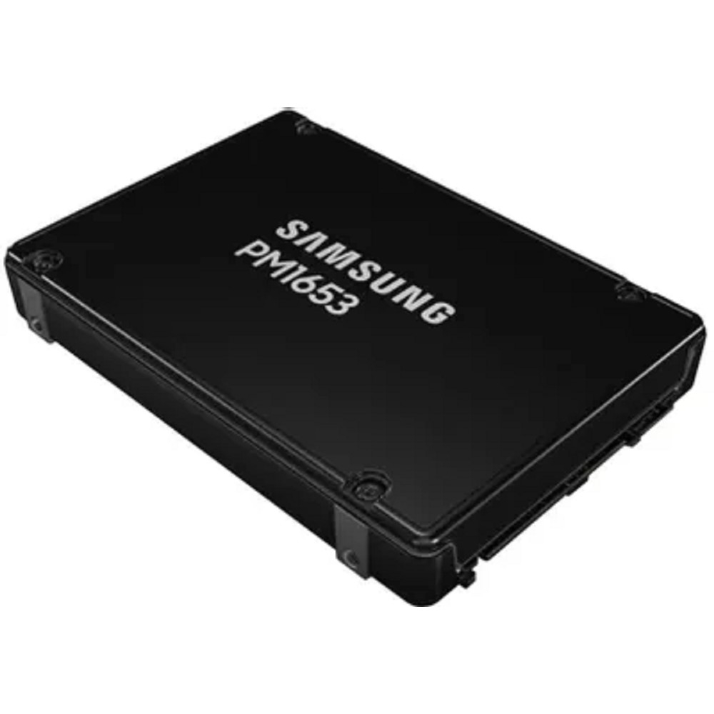 Твердотельный накопитель Samsung Enterprise SSD, 2.5"(SFF) 15mm, PM1653, 15360GB (15.36TB), SAS 24Gb/s, R4200/W3700Mb/s, IOPS(R4K) 800K/140K, MTBF 2M, 1DWPD/5Y, TBW 28032TB, OEM (repl. MZILT15THALA-00007)