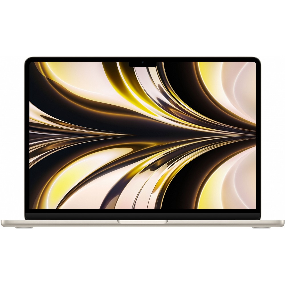 Apple MacBook Air 13-inch Mid 2022 [MC7W4] (КЛАВ.РУС.ГРАВ.) Starlight 13.6" Liquid Retina {(2560x1600) M2 8C CPU 8C GPU/16GB/256GB SSD/рекоменд.переходник 11007065}