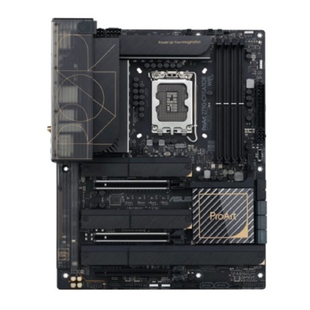 Материнская плата Asus PROART Z790-CREATOR WIFI Soc-1700 Intel Z790 4xDDR5 ATX AC`97 8ch(7.1) 1 x 10Gigabit + 1 x 2.5Gigabit RAID+HDMI+DP