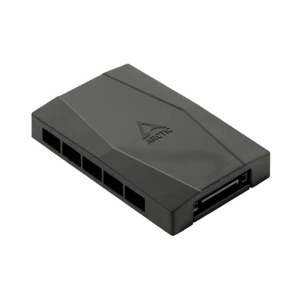 Контроллер вентиляторов Arctic Case Fan Hub, 10-port PWM Fan Hub, SATA power, черный (ACFAN00175A)