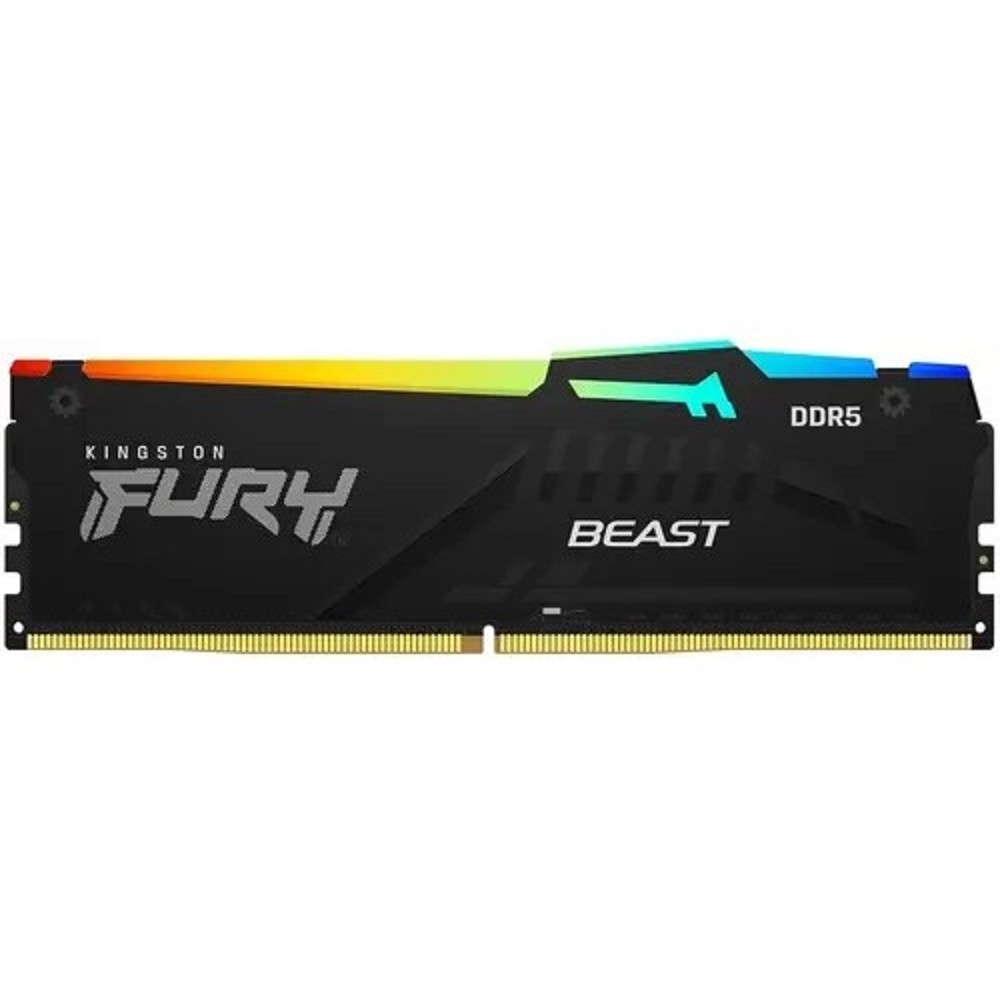 Kingston DDR5 DIMM 32GB 5600MT/s CL40 FURY Beast RGB KF556C40BBA-32