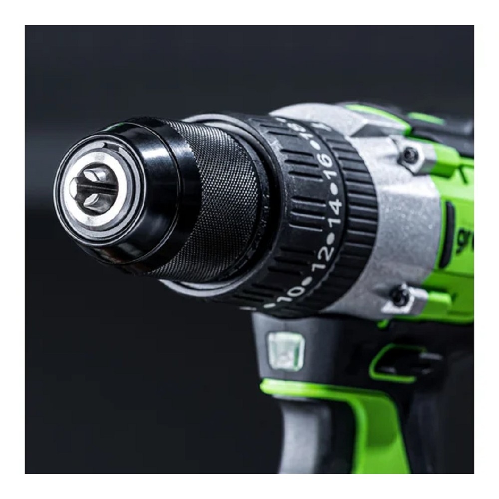 Greenworks GD24DD60K2 Дрель-шуруповерт аккумуляторная, 24V, c 1хАКБ 2 Ач и ЗУ в кейсе [3704107UA]