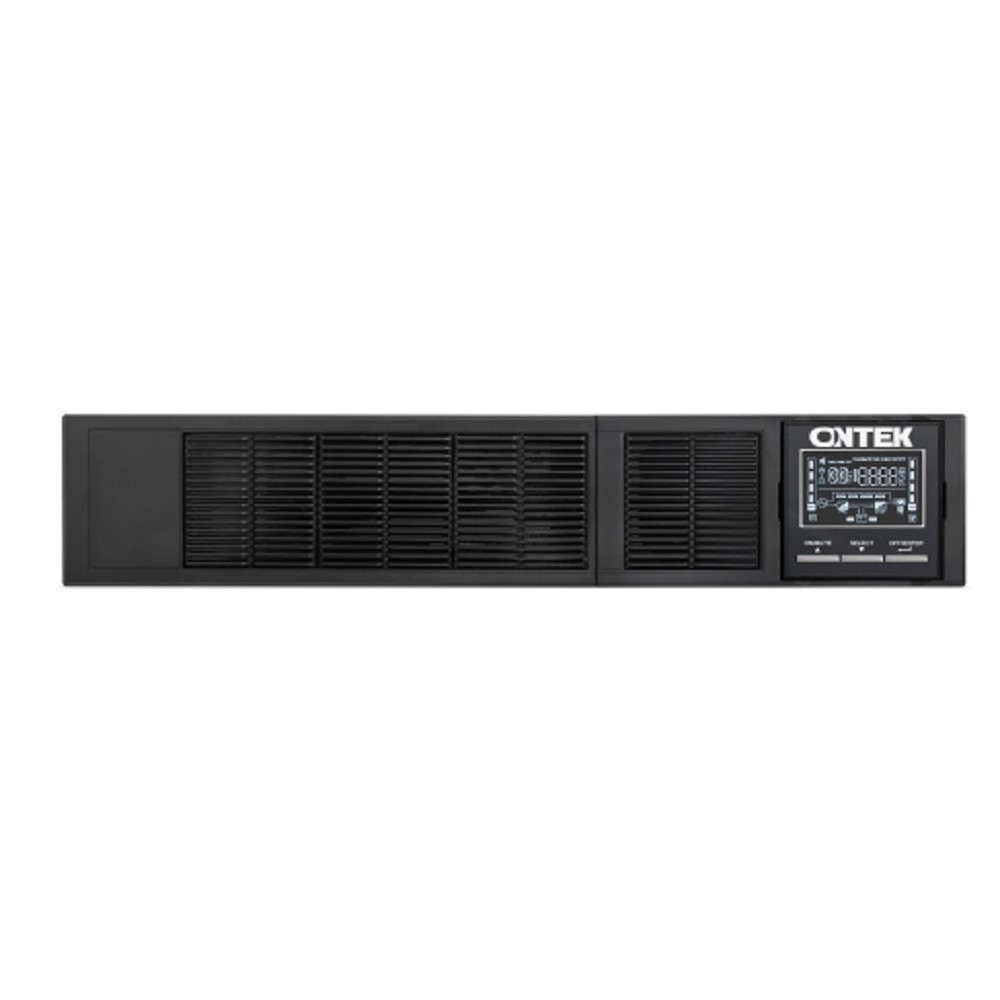 ИБП ONTEK SM RT 1, 1 кВА/1 кВт (PF=1), 1ф/1ф, 2U с внутренними аккумуляторами 2х12В/9Ач {1000ВА/1000Вт, 12В/9Ач * 2 шт.}