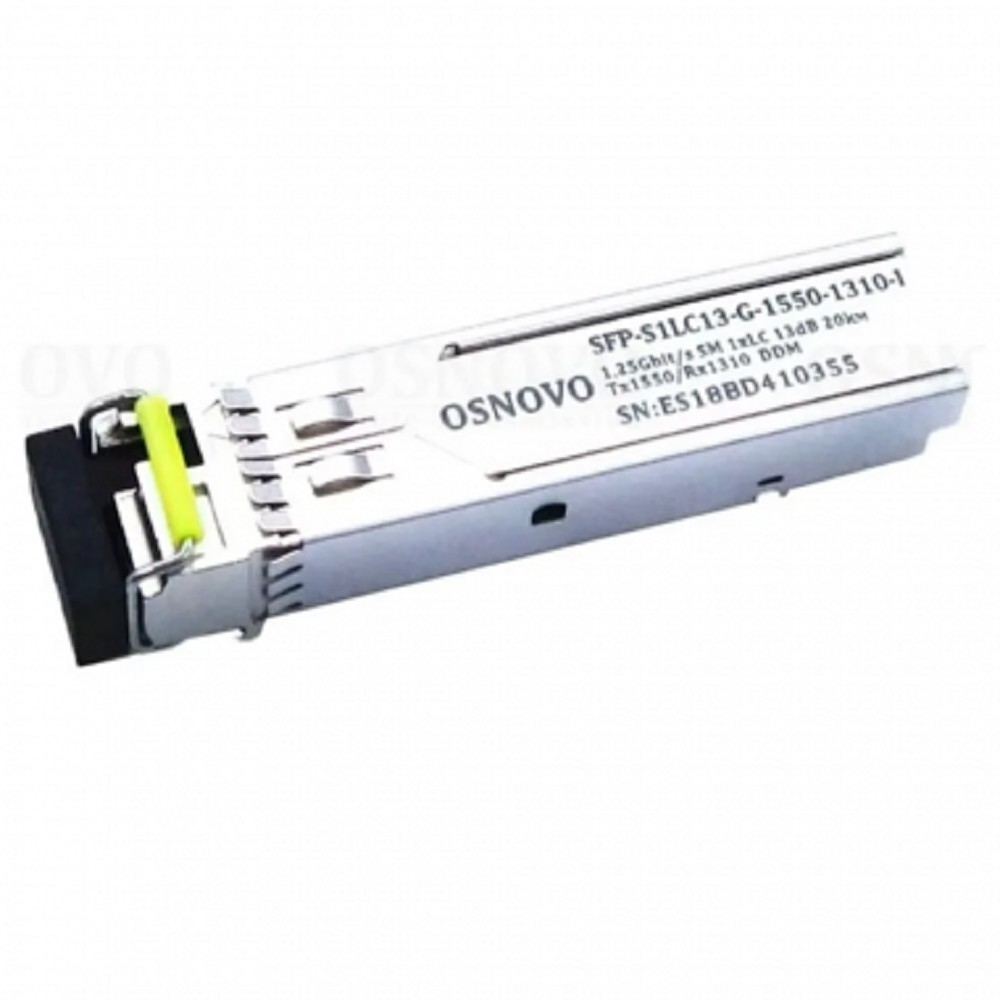 SFP-S1LC13-G-1550-1310-I Оптический SFP Модуль промышленный.