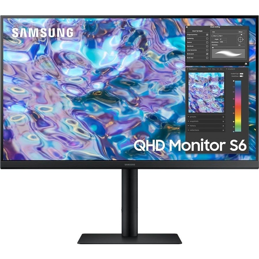 LCD Samsung 27" S27B610EQI черный {IPS 2560x1440 75Hz 16:9 HAS Pivot 300cd 178/178 HDMI DisplayPort M/M HAS Pivot}