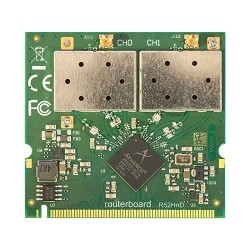MikroTik R52HnD Радиокарта miniPCI, 2x2 MIMO, MMCX, 26 дБм, 2.4/5 ГГц