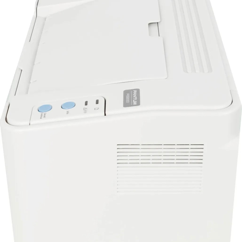 Pantum P2200 Принтер, Mono Laser, А4, 20 стр/мин, 1200 X 1200 dpi, 128Мб RAM, лоток 150 листов, USB, серый корпус