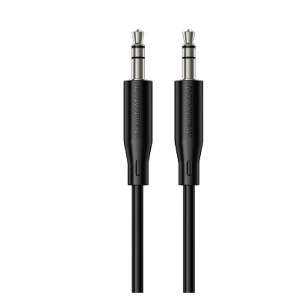 Кабель аудио BOROFONE B-22170, BL26, 3.5mm jack-3.5mm jack, 1м, черный