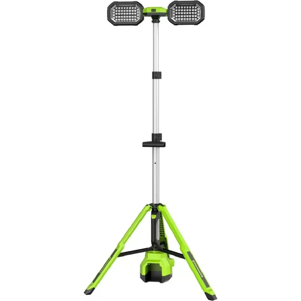 Greenworks Мачта  светодиодная осветительная аккумуляторная, 24V /110-240V, 3000 ЛМ (без АКБ и ЗУ) [3503207]