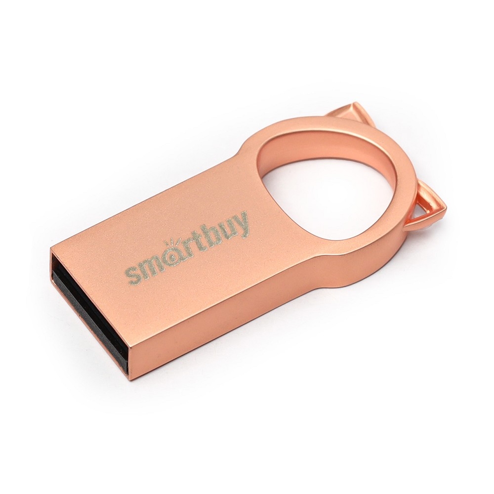 Флешка USB Smartbuy MC5 Metal Kitty Pink (SB008GbMC5), 8Gb, USB 2.0, R/W 25/15, розовый