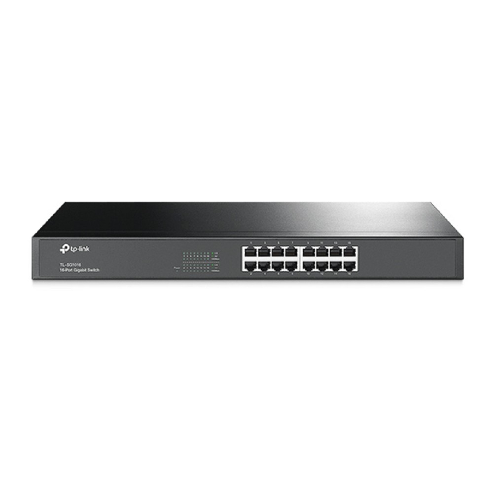 TP-Link TL-SG1016 Коммутатор с 16 гигабитными портами для размещения в стойке