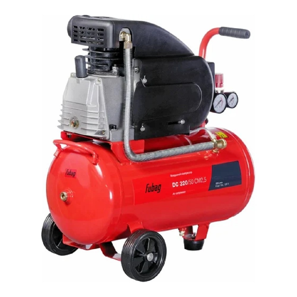 FUBAG DC 320/50 CM2.5 Компрессор [614319547/29838183] {320 л/мин_50л_8бар_1.8кВт}