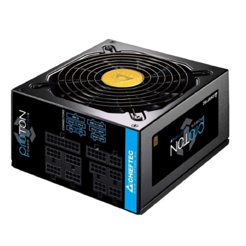 Блок питания Chieftec PSU BDF-1000С 1000W Proton ATX2.3, EPS12V 230V 14cm Fan 80+Bronze Active PFC, 20+4, 2*8(4+4)p, 6*8(6+2)p, 9xSATA, 3xMolex, FDD