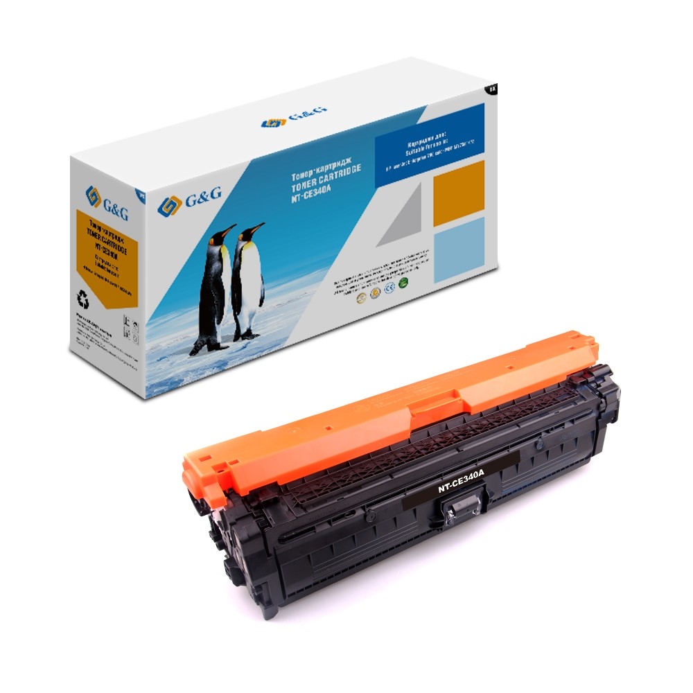Картридж лазерный G&G NT-CE340A черный (13500стр.) для HP CLJ M775
