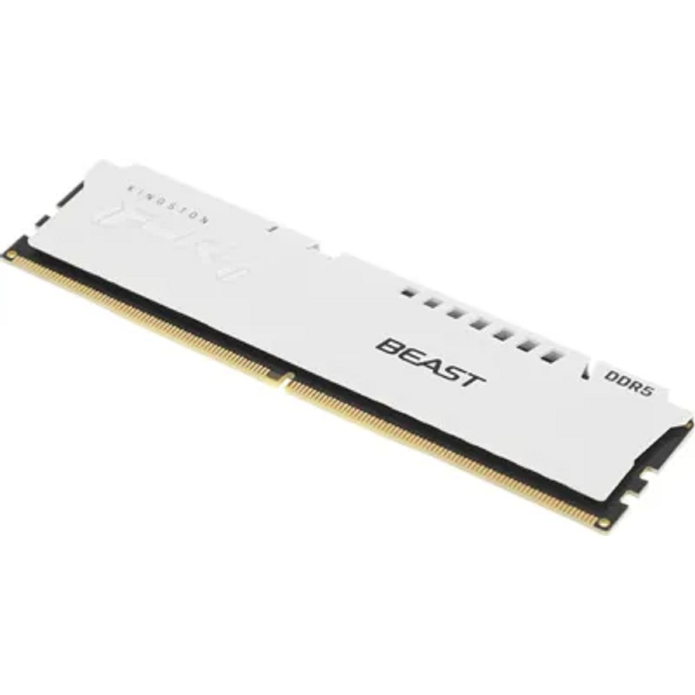 Kingston DDR5 DIMM 16GB 5600MT/s CL40 FURY Beast White XMP