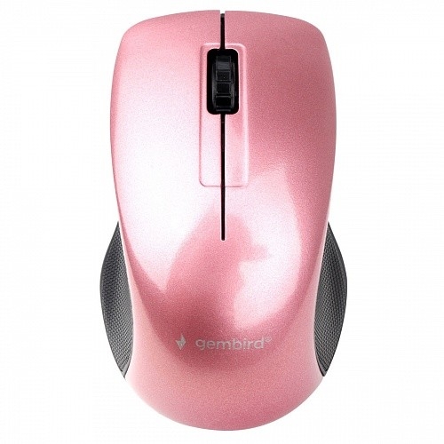 Gembird MUSW-370 {Мышь беспроводная, розовый, 2.4ГГц, 2кн+колесо-мышка, 1000 DPI, оптический} 