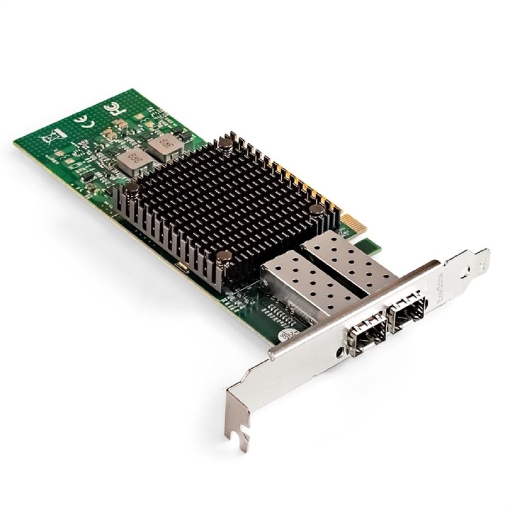 Exegate EX299017RUS Сетевой адаптер ExeGate EXE-MCX3-2SFP+ (PCI-E x8 v.3, порты 2x SFP+, Dual 10Gb/s, Server NIC Chipset Mellanox ConnectX-3)