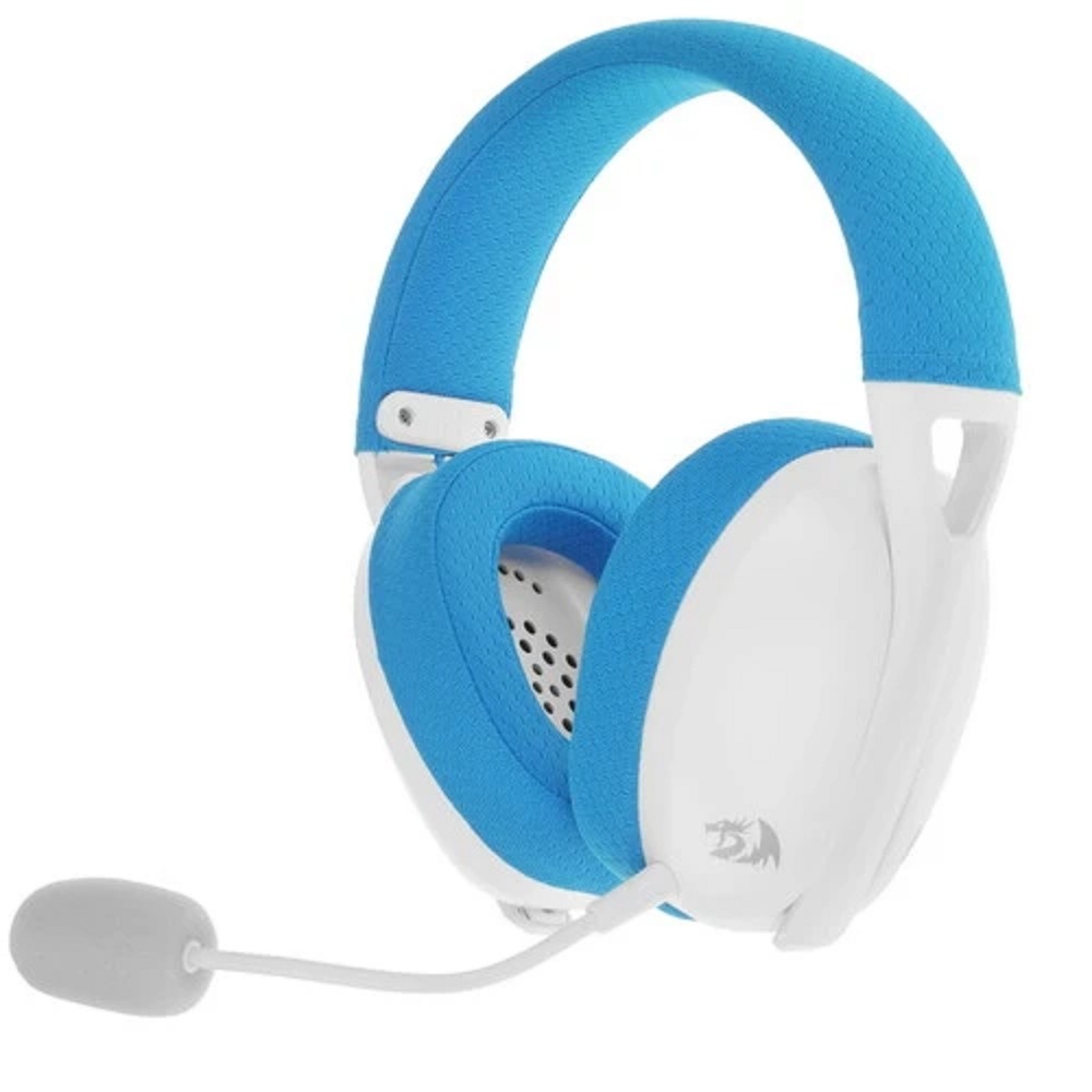 Гарнитура Redragon Ire Pro голубой, беспроводная + проводная, Bluetooth / USB, до 25 ч