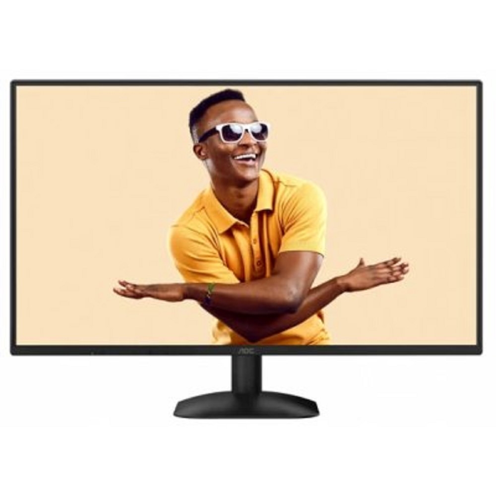 Монитор 27" AOC 27B31H IPS 1920x1080, 120 Гц, 4 мс (1 мс MPRT), 16:9, 300 кд/м², VGA, HDMI 1.4, 3.5 Jack, динамики (2x2 Вт), HDR10, Adaptive-Sync, черный