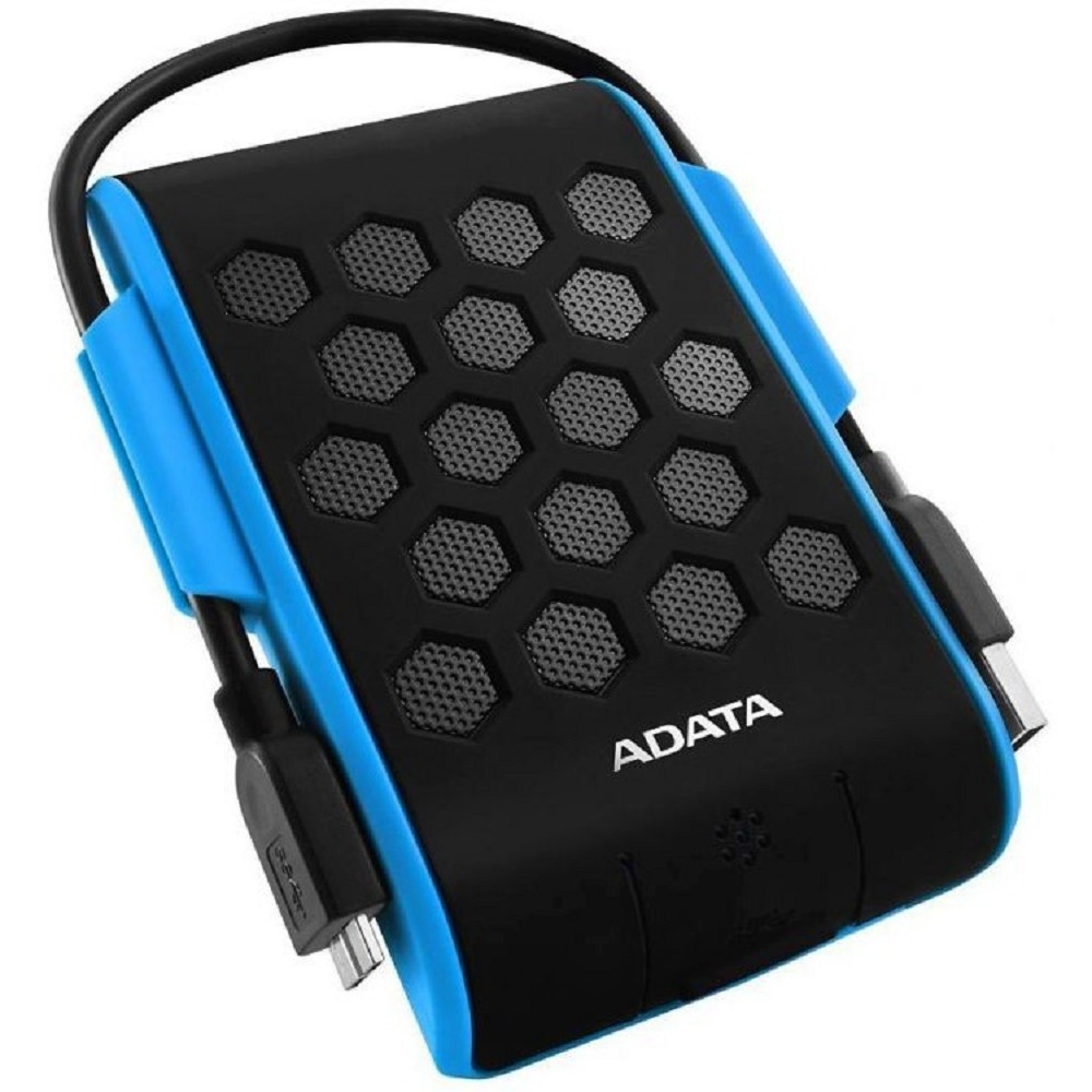 Внешний диск HDD ADATA - HD720, 1 ТБ, 2.5", USB Type A, Питание по USB, синий, AHD720-1TU31-CBL