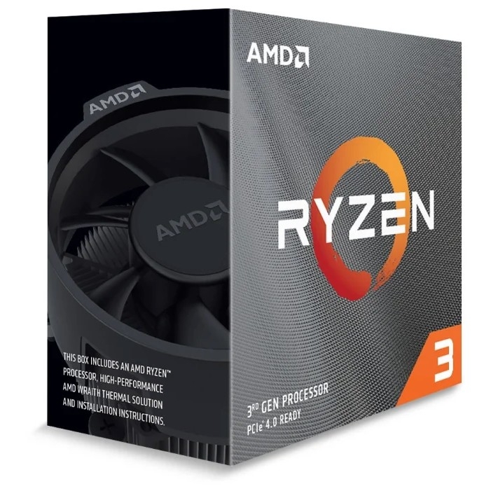 Процессор AMD Ryzen 3 3100 Soc-AM4, 3.6GHz OEM