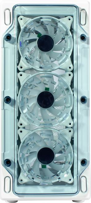 Miditower GameMax <StarLight 2 AW White> ATX  без  БП,  с окном